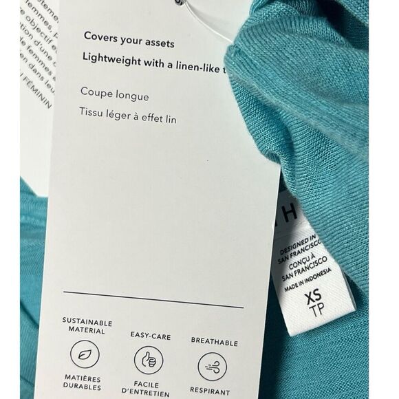 Athleta Teal Short Sleeve Tee - Picture 9 of 14